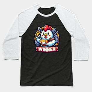 Winner Winner Chicken Dinner Baseball T-Shirt